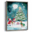 «Christmas Holiday Art DCCLXIV», reproduction d'art encadrée - bois massif XMA171295-1631820737