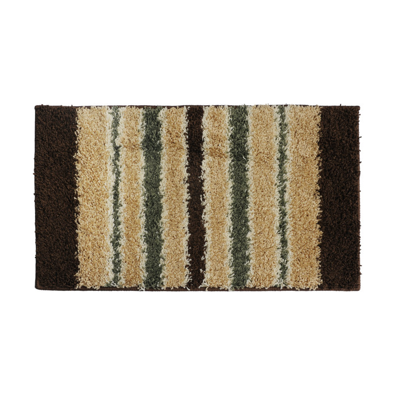 Striped Indoor Rug, Rectangle 1'6" x 2'6"