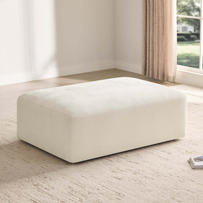 Bodhild Upholstered Causal Ottoman by Latitude Run