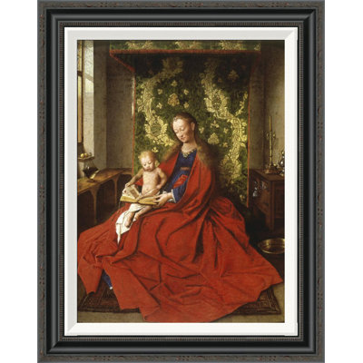 'Madonna & Child' by Jan Van Eyck Framed Painting Print
