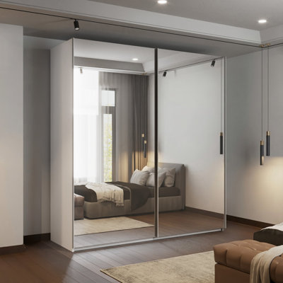 Dailon 2 Door Manufactured Wood Wardrobe