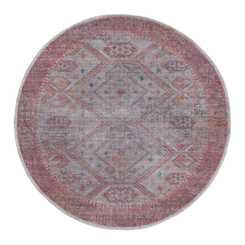 Sisu Striped Indoor Rug, Round 3'3"