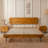 King 800 lbs Heavy Duty Solid Wood Platform Bed with Headboard, Premium Scandinavian Bed Frame, Non-Slip Noise-Free, Quick Assembly, Caramel-1357548837-1357548835