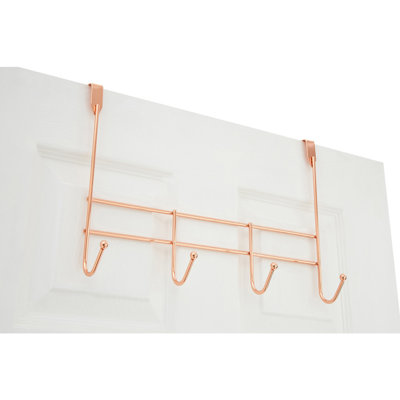 Iron Over-the-Door 4 - Hook Wall Mounted Coat Rack