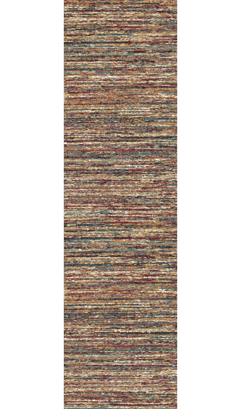 Brackley Rost Rust Rug, Runner 67 x 240cm