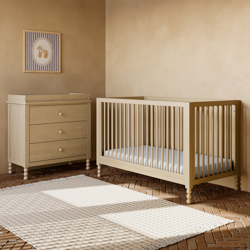 Ensemble de lit de bébé convertible 3 tiroirs Storkcraft Rio, Driftwood