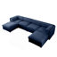 Canapé modulaire modulaire avec rangement, très grand canapé modulaire en forme de U-1870664935