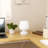 7'' Minimal & Novelty Bedside Table Lamp with Tocuh Control and Glass Shade