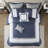 8 Piece Embroidered Comforter Set Navy-114529071