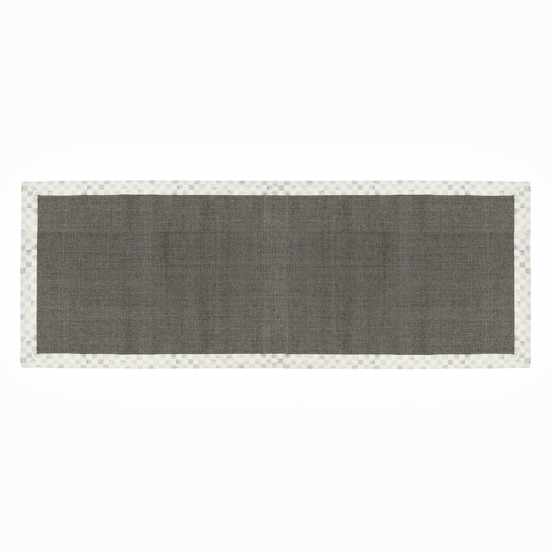 Sterling Check 8' X 10' Sisal Rug, Runner 2'6" x 9'