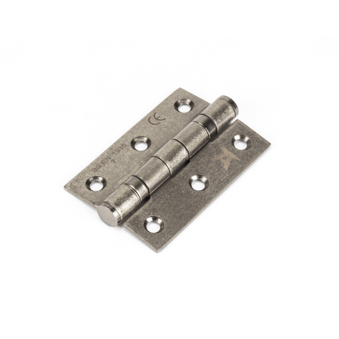 7.6cm H x 5.3cm W Butt Bearing Pair Door Hinges