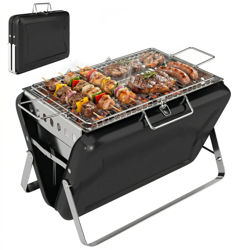 Outsunny Electric Grill, Black