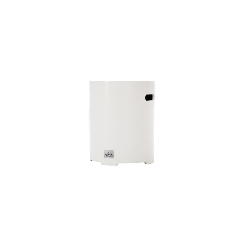 Couvercle de réservoir de propane 16 po AMS Fireplace, Blanc