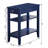 Carbin End Table with Drawer and Shelves-82677421