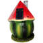 Maison solaire en résine 8 po à DEL 8 po