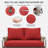 3-Piece Outdoor 5" Replacement Cushion Set Seat/Back Cushion-1072927081