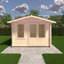 11 x 10 Ft. Berryfield Log Cabin-1524132144