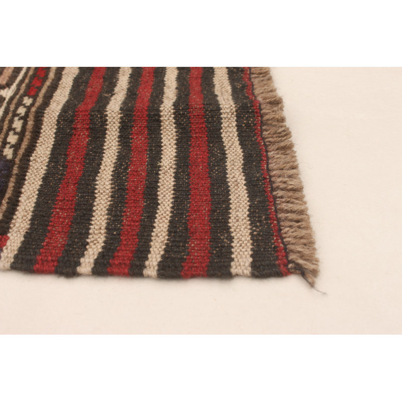 Tapis tadjik crème, rouge 4 pi 2 po x 6 pi 2 po