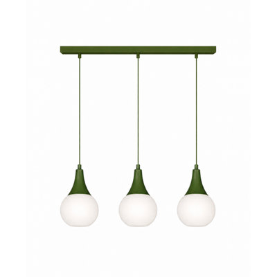 LACRIMA KHAKI 1-LIGHT PENDANT