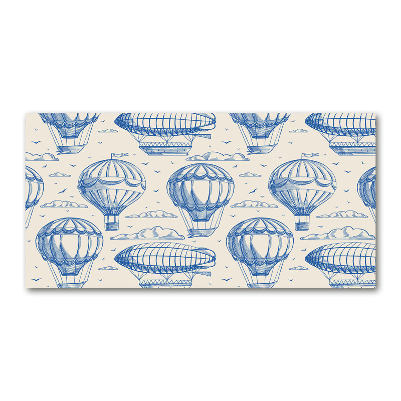 Balloons And Airships - Wrapped Canvas Print