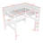 Queen Loft Bed With LED Lighted