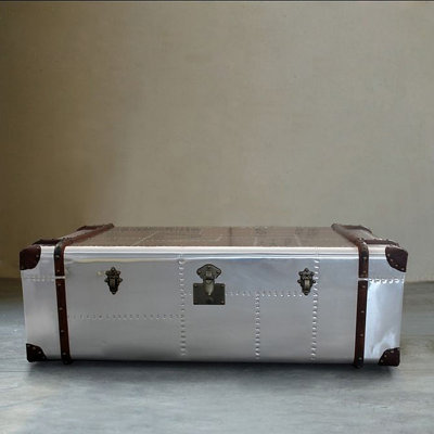 Multi-functional Vintage Aluminum Coffee Table Coffee Table