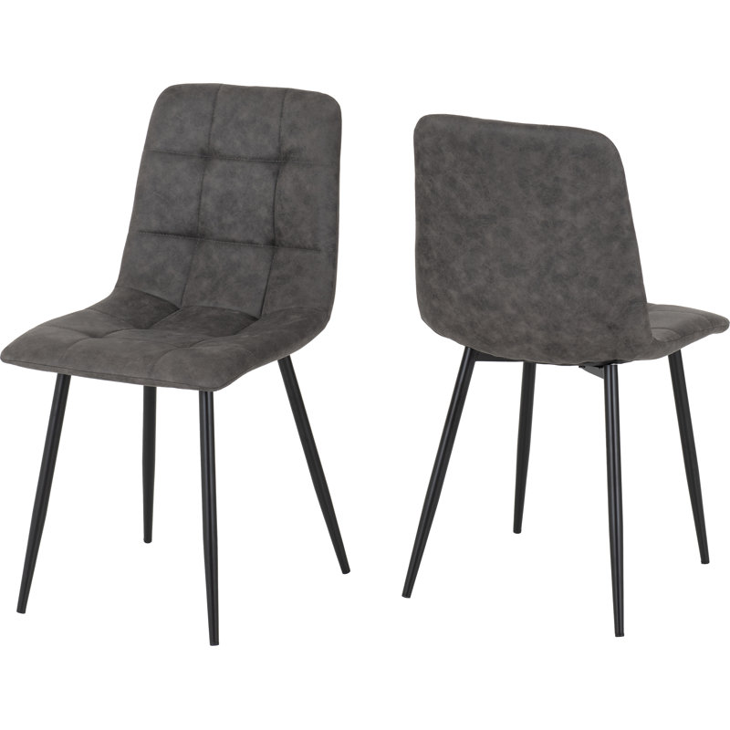 Deitrick Dining Chair (Set Of 2), Grey