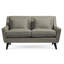Gros Upholstered 61'' Loveseat-1751013182