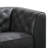 Peale 89'' Full-Grain Genuine Italian Leather Sofa-506782064
