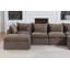 Canapé modulaire surdimensionné 129,8 po-2127481447