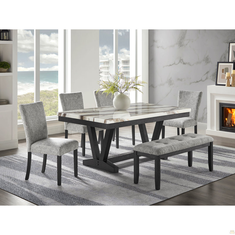 BANC OCEANIQUE GRIS CLAIR