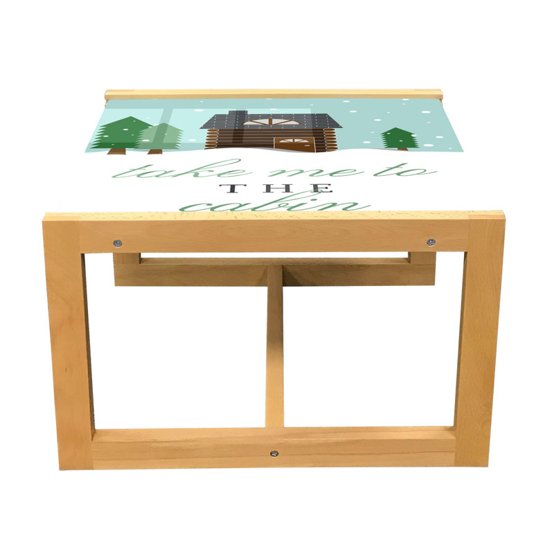 Jaeleen Sled Coffee Table, 62cm H x 46cm W x 40cm D