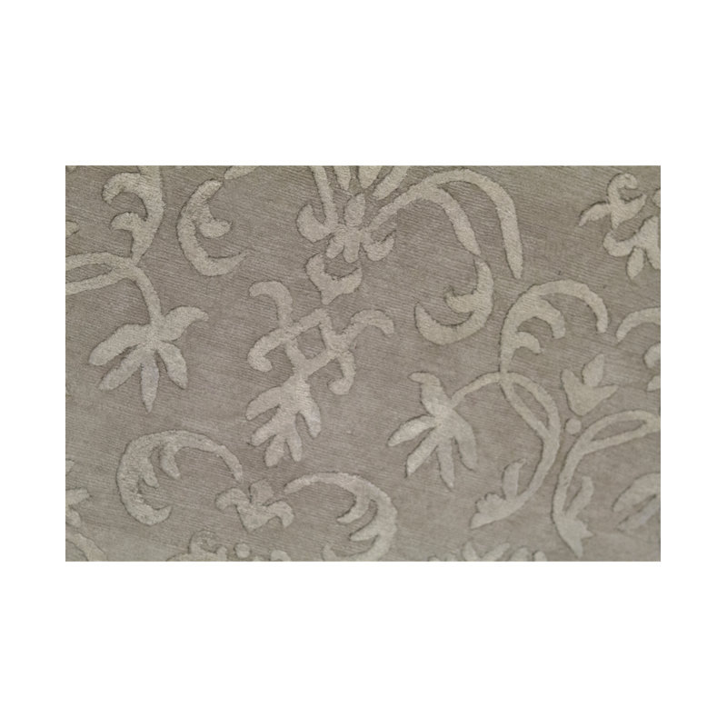 Himalayan Hand Woven Wool Damask Area Rug
