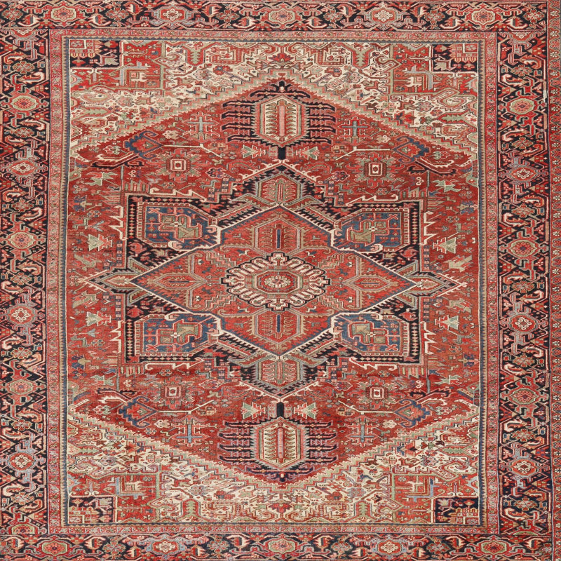 Oriental Indoor Rug, Round 6'