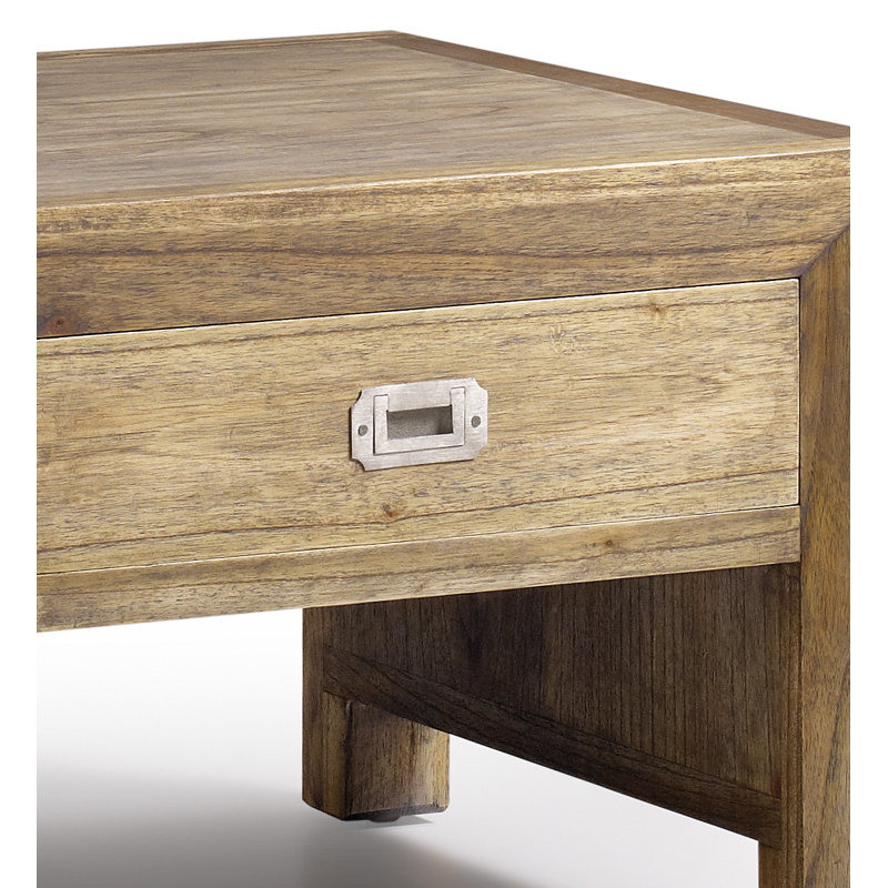 Merapi Solid Wood End Table
