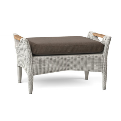 Culebra Rectangle Outdoor Sunbrella® Ottoman Patio Ottoman