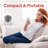 Winter Ready Series Personal Desktop 1,500 Watt Electric Fan Compact Heater-88912082-88912081