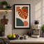Monstera Geometry Mid-Century - Wrapped Canvas-1188159654-1188159662