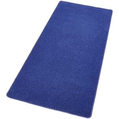 Fancy Tufted Blue Rug