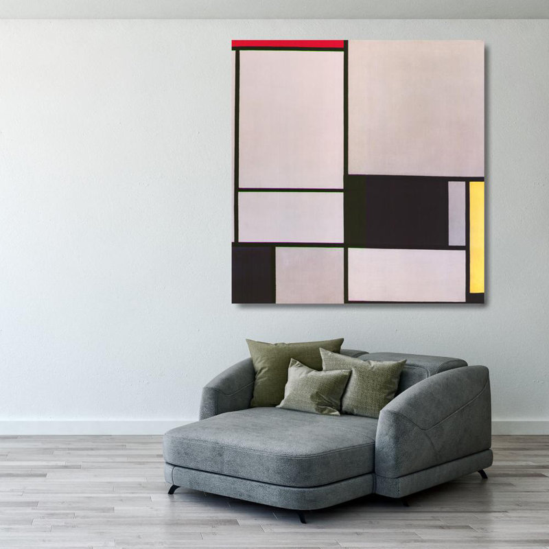Composition No. 2, 29" H x 28" W
