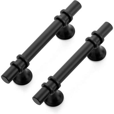 30 Pack 5 Inch Cabinet Pulls Kitchen Cupboard Handles with Round Base