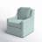 Harris Upholstered Swivel Armchair-271305782