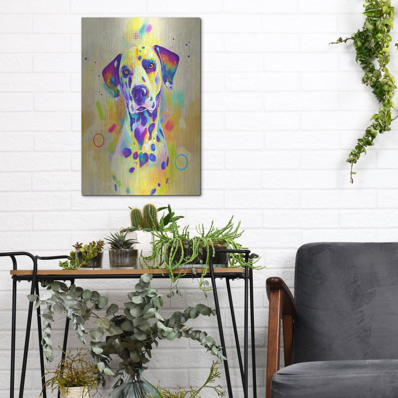 «Pop Art Dalmatian» par Furbaby Affiliates, H 16 po x l 12 po
