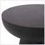 Table d'appoint d'extérieur en béton léger