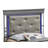 Twin Bed With LED Accented Headboard-1255634312