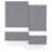 Ensemble de 2 serviettes en coton turc-409963687