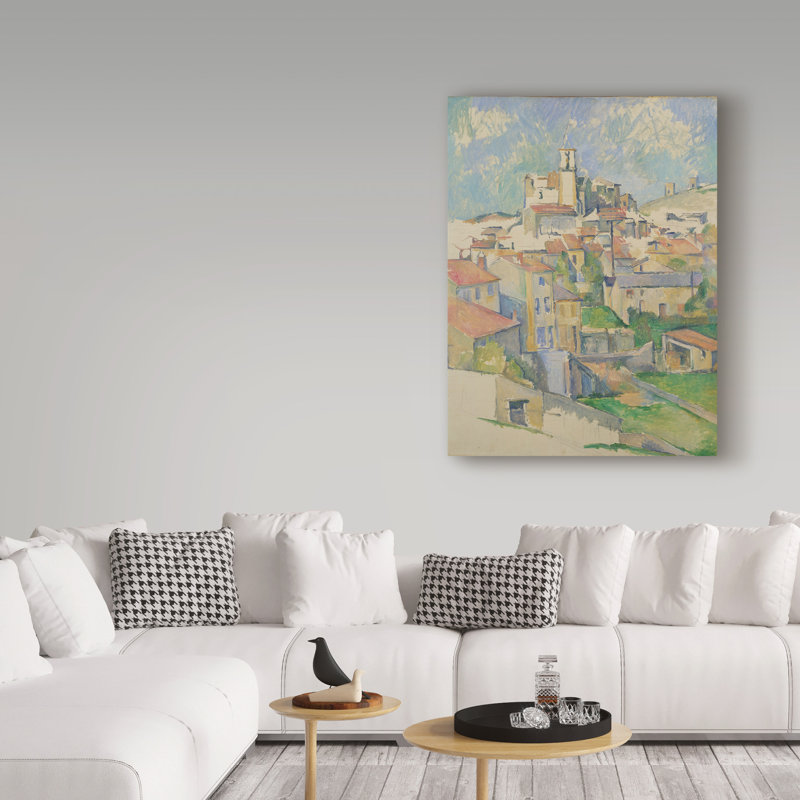 Paul Cezanne Farmhouse / Country, 19" H x 14" W x 2" D