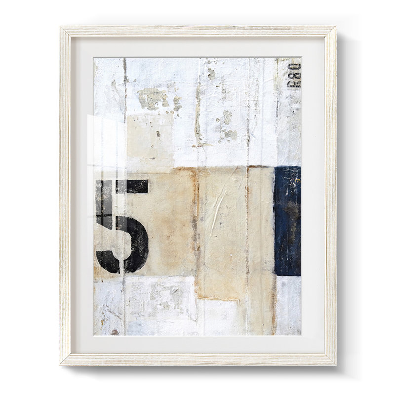 5e rangée - Impression encadrée, 28.5" H x 20.5" W, Blanc