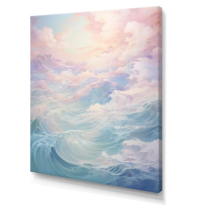 " Kawaii Ocean Storm Landscape "