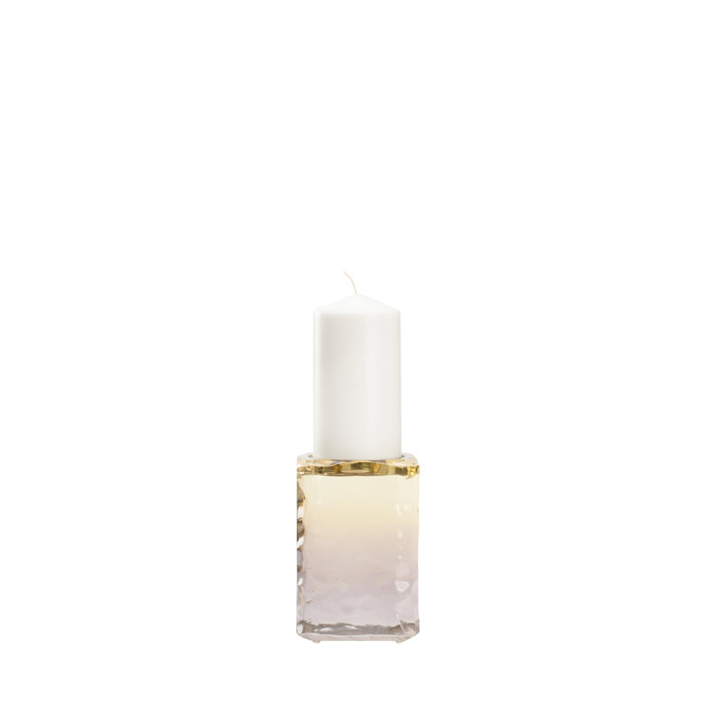 Kori Votive Candle Holder, 5.75" H x 4" W x 3.5" D